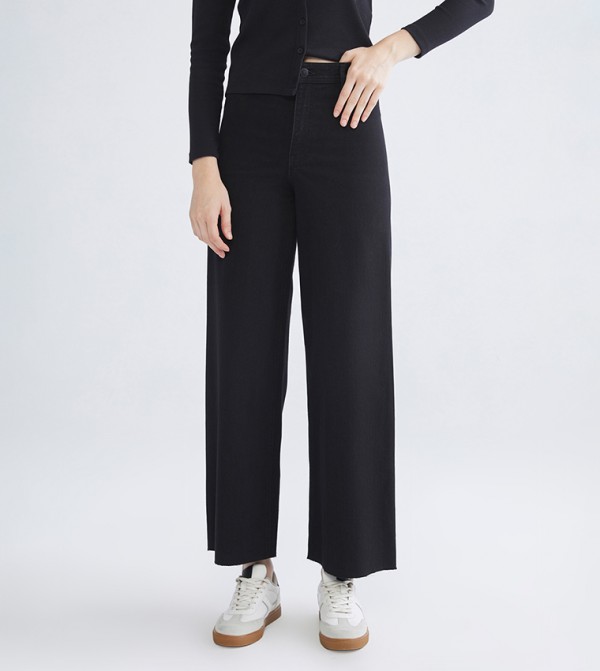 LC Waikiki LC Waikiki - Black Wide Leg Jeans