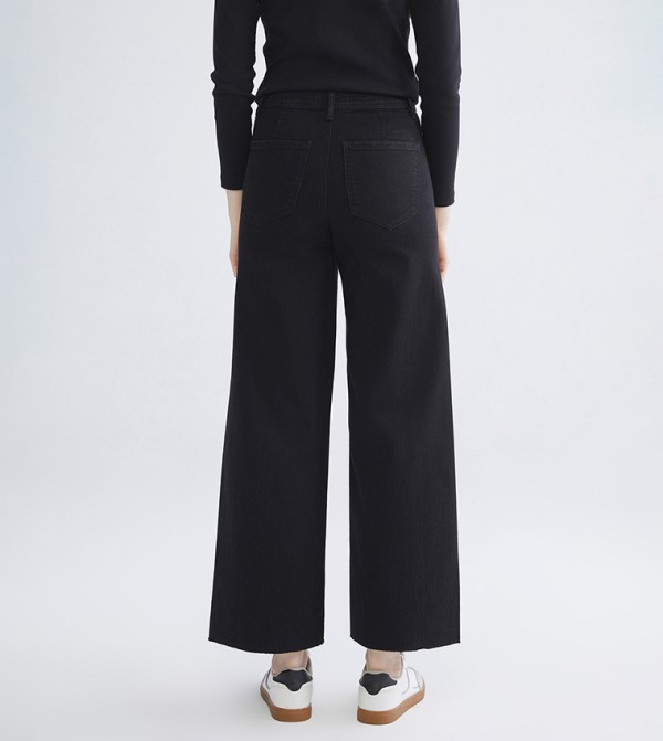 LC Waikiki LC Waikiki - Black Wide Leg Jeans