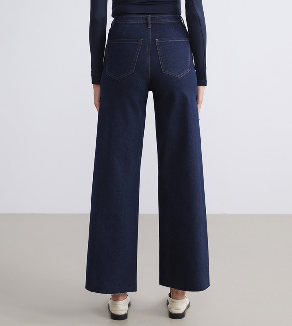 LC Waikiki LC Waikiki - Blue Wide Leg Jeans