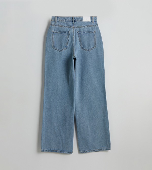 اٍل سي واي كيكي  - أزرق Wide Leg Jeans