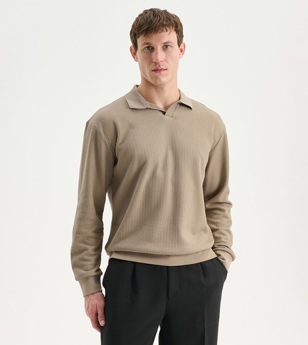 LC Waikiki  Clothing - Taupe Sweatshirts