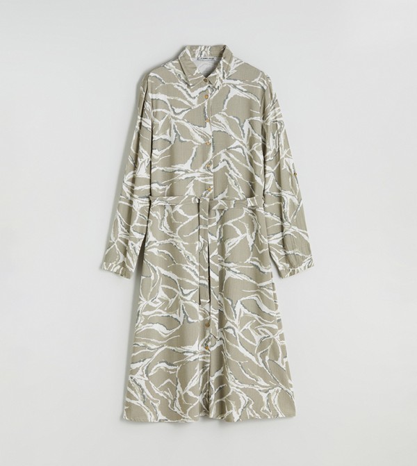 LC Waikiki LC Waikiki - Green Midi Dresses