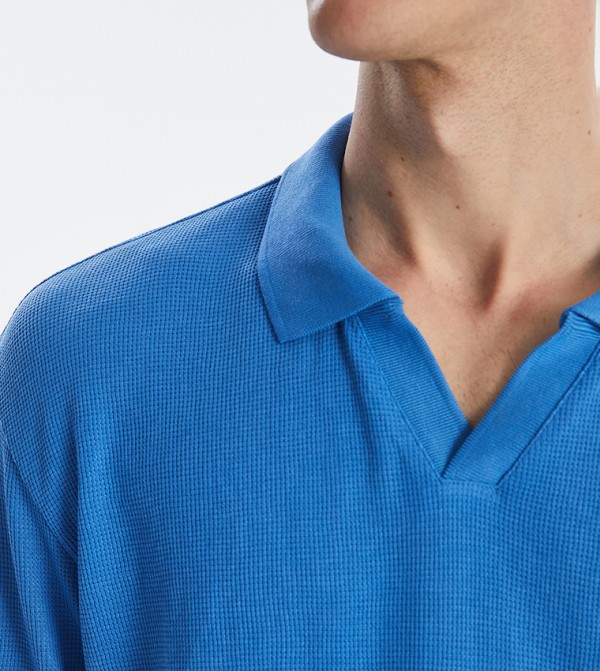 اٍل سي واي كيكي  ملابس - أزرق قمصان بولو