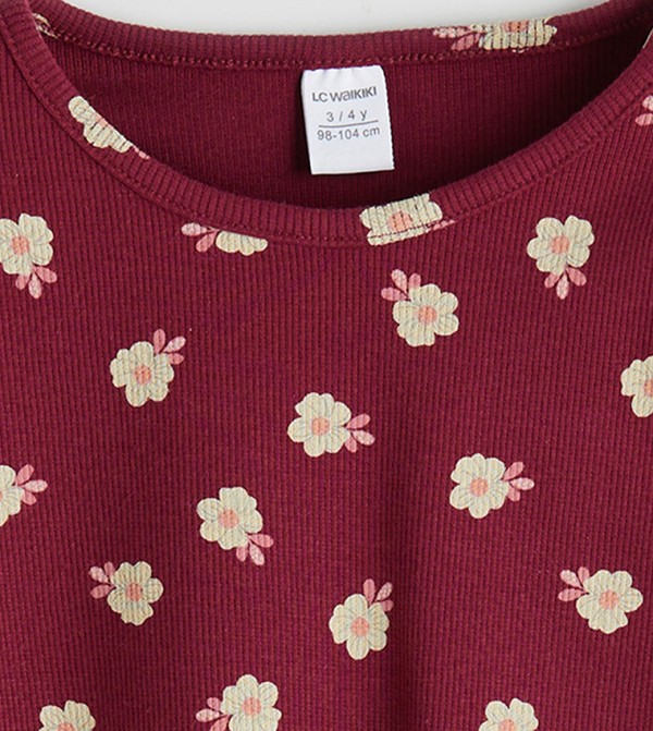 LC Waikiki  T-Shirts - Maroon T-shirts