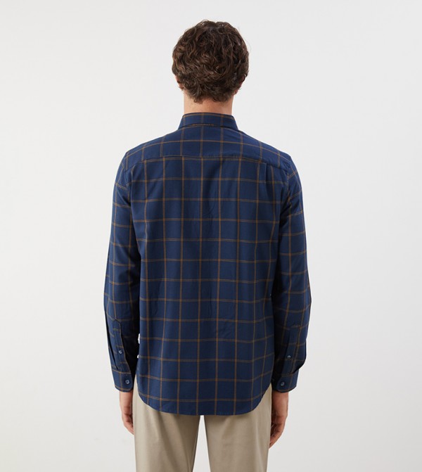 LC Waikiki  Shirts - Navy Long Sleeves