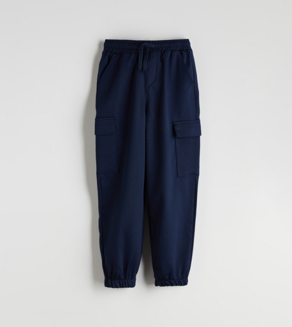 LC Waikiki  Bottomwear - Navy Trousers & Pants