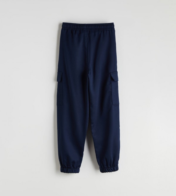LC Waikiki  Bottomwear - Navy Trousers & Pants