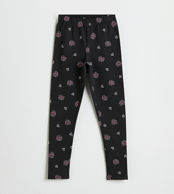 اٍل سي واي كيكي  ملابس سفلية - أسود leggings