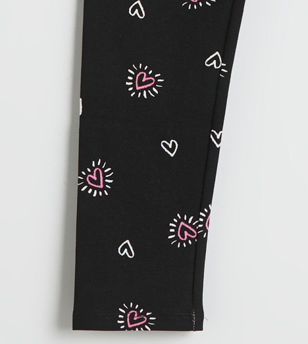 اٍل سي واي كيكي  ملابس سفلية - أسود leggings