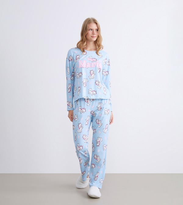 LC Waikiki LC Waikiki - Blue Pyjama Set
