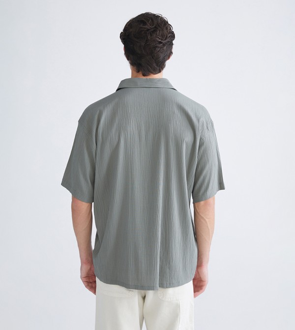 LC Waikiki  Shirts - Khaki Short Sleeves