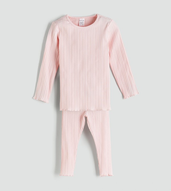 LC Waikiki  Nightwear - Light Pink Top & Pyjama Sets