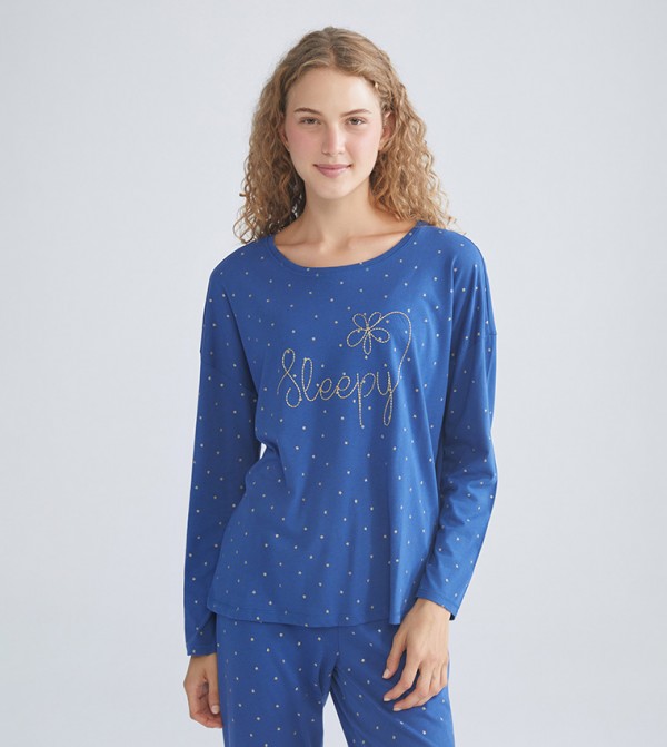 LC Waikiki  Clothing - Blue Pyjama Set