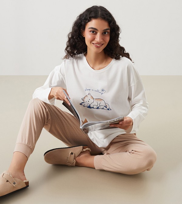 LC Waikiki  Sleepwears & Loungewears - Multi Pyjama Set