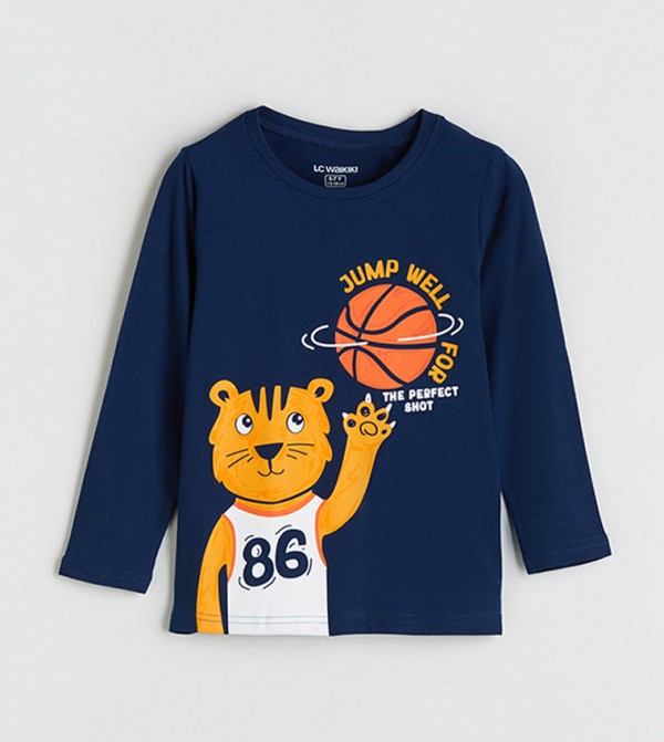 اٍل سي واي كيكي  comfy-edit - كحلي مجموعات بلايز وبيجامة