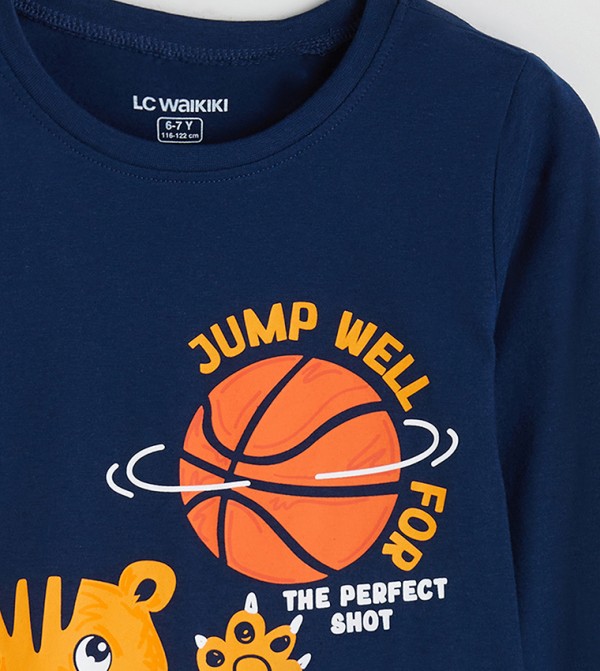 اٍل سي واي كيكي  comfy-edit - كحلي مجموعات بلايز وبيجامة