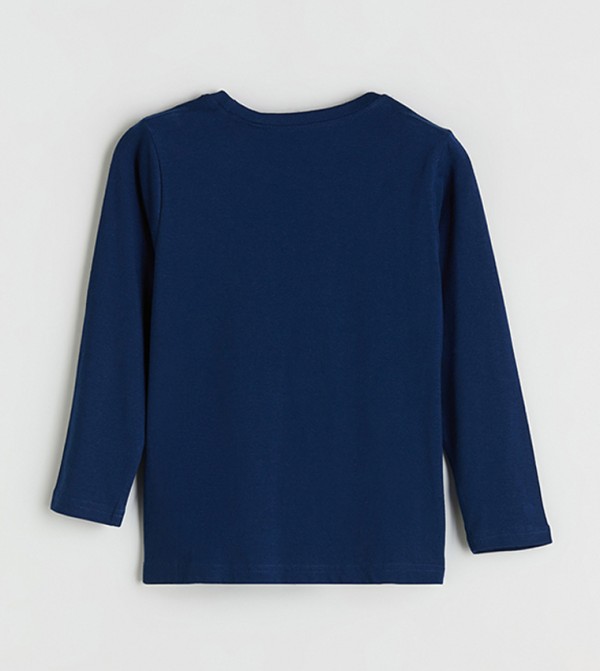 اٍل سي واي كيكي  comfy-edit - كحلي مجموعات بلايز وبيجامة