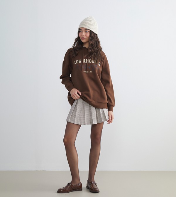 LC Waikiki  Hoodies & Sweatshirts - Brown Hoodies