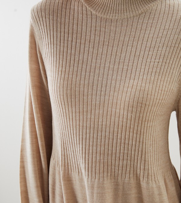 LC Waikiki  Maxi Dresses - Beige Maxi Dresses