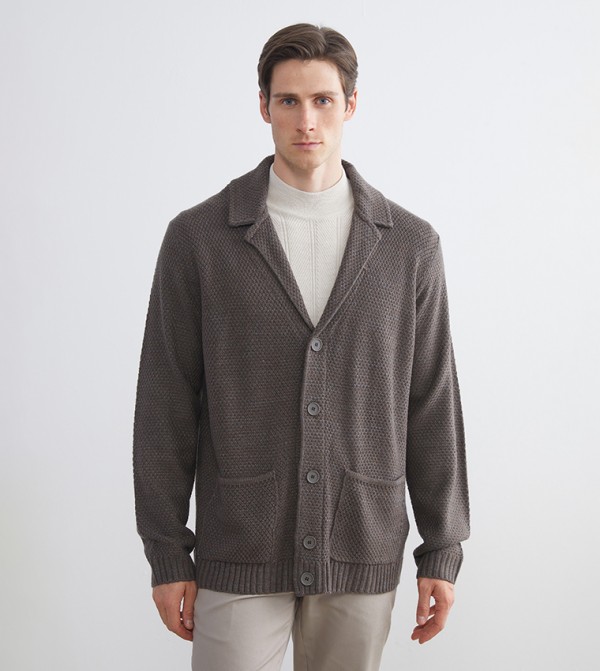 LC Waikiki  Clothing - Taupe Cardigans