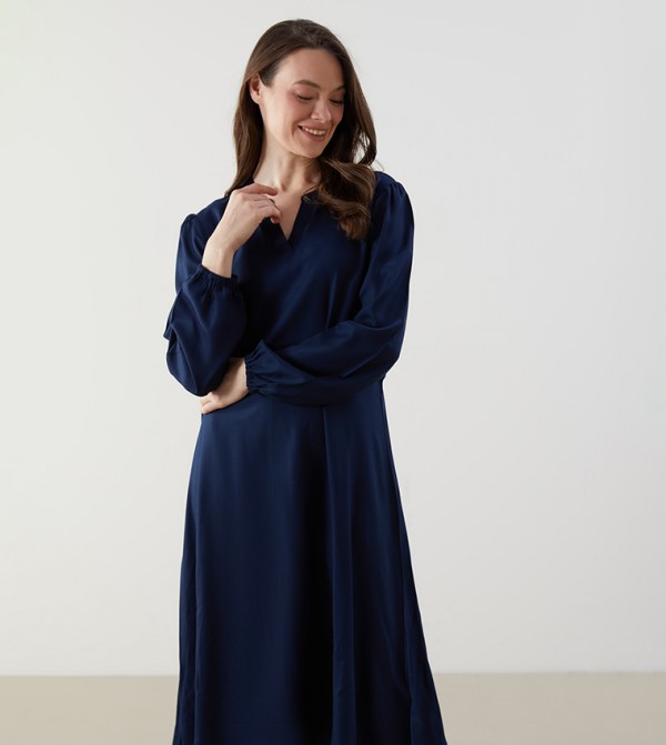 LC Waikiki  Dresses - Blue Midi Dresses