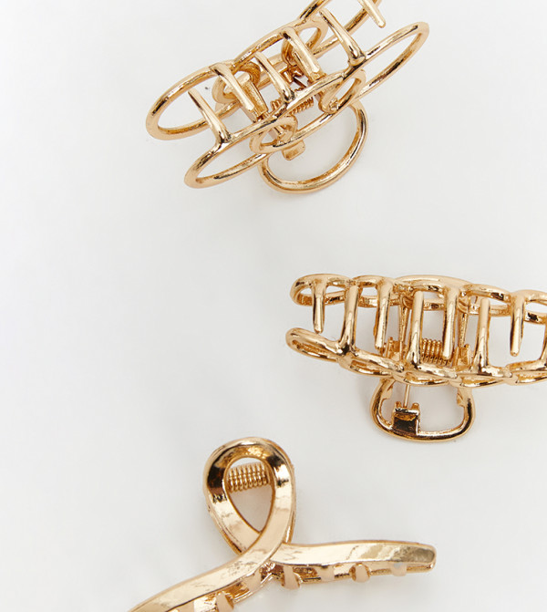 LC Waikiki  Hair Accessories - Gold Hair Clips