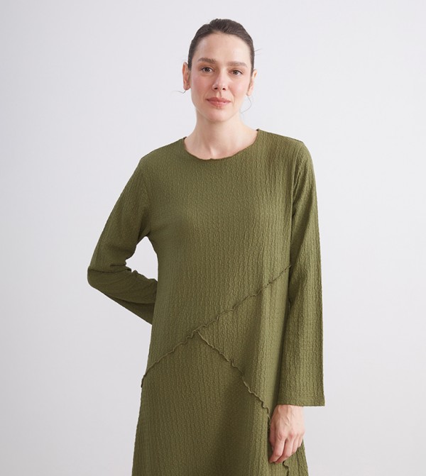 LC Waikiki LC Waikiki - Khaki Midi Dresses