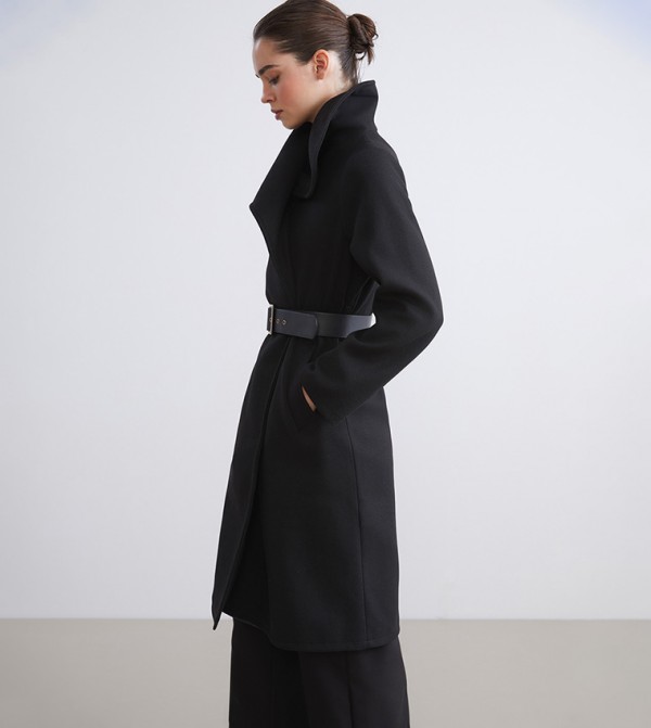 اٍل سي واي كيكي ملابس - أسود معاطف