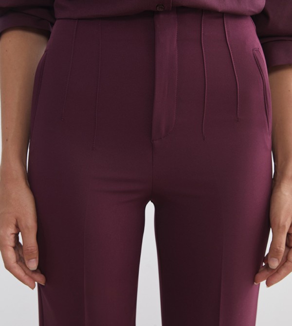 LC Waikiki  - Burgundy Casual Pants