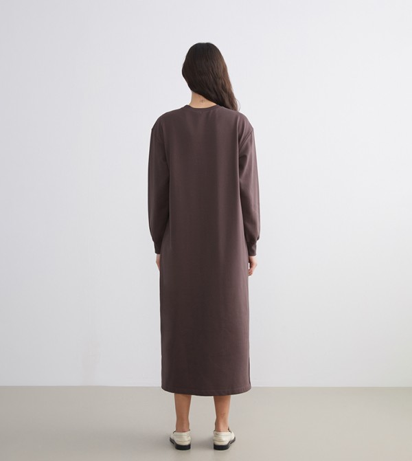 LC Waikiki LC Waikiki - Brown Midi Dresses