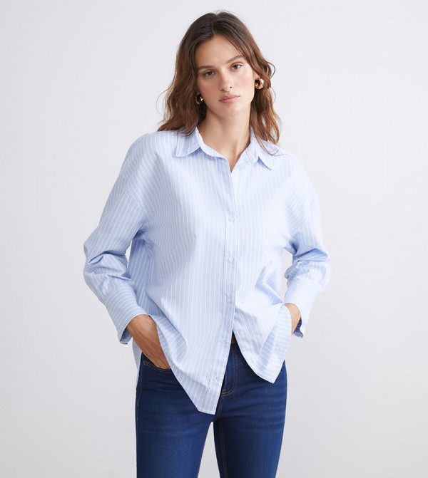 اٍل سي واي كيكي  قمصان - أزرق قمصان