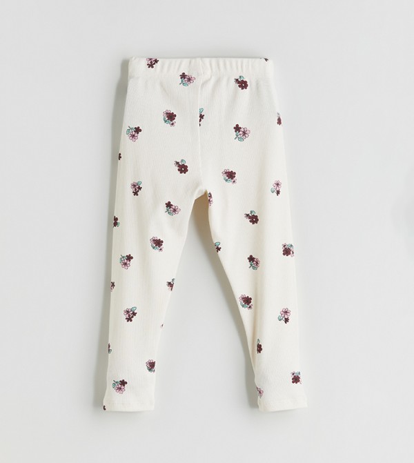 LC Waikiki  Bottomwear - Cream leggings
