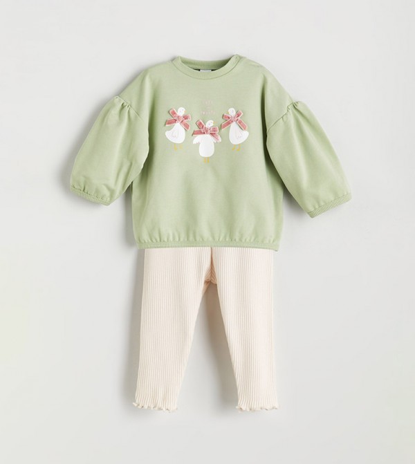LC Waikiki  Clothing - Light Green Clothing Sets
