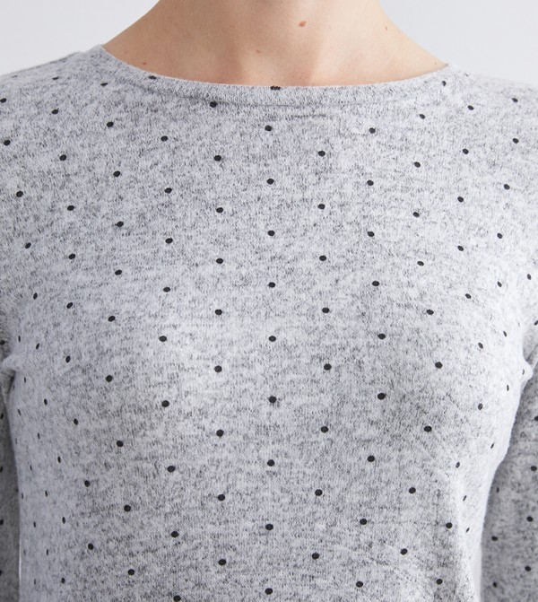 LC Waikiki LC Waikiki - Grey Long Sleeve T-Shirts