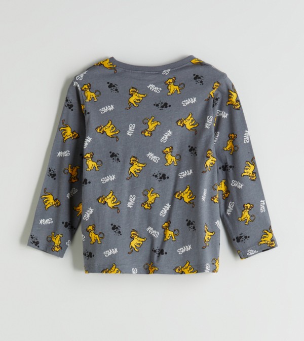 اٍل سي واي كيكي  ملابس - رمادي مجموعات بلايز وبيجامة