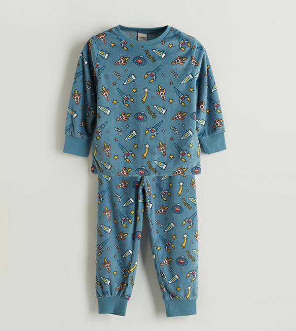 اٍل سي واي كيكي  ملابس - نيلي  مجموعات بلايز وبيجامة