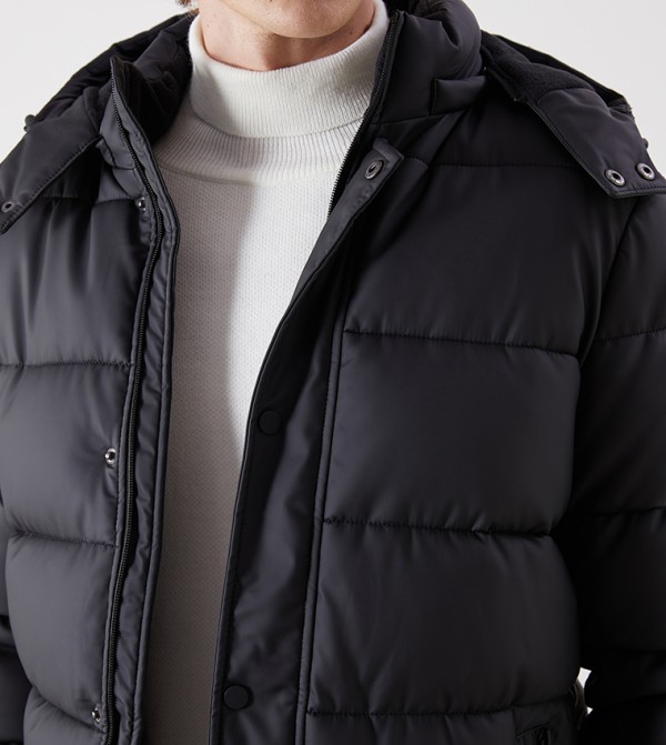 LC Waikiki Clothing - Black Puffer Jackets
