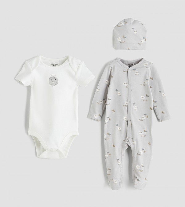 LC Waikiki  Sets - LIGHT GREY Clothing Sets