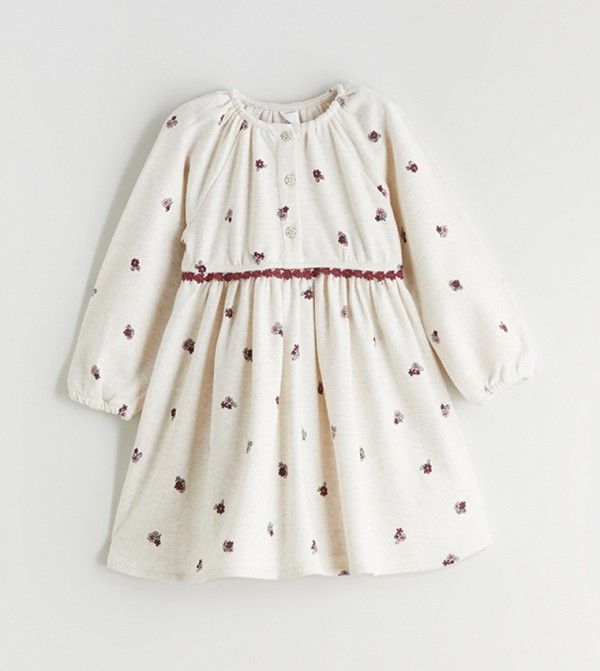 LC Waikiki  Clothing - Ecru Casual Dress