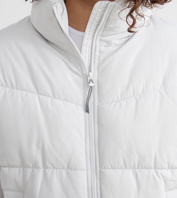 LC Waikiki  Puffer & Quilted Jackets - Grey Puffer & Quilted Jackets