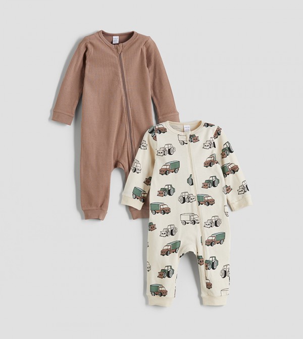 LC Waikiki - Light Brown Sleep Suits