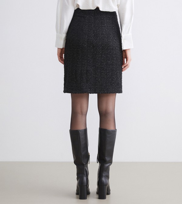 LC Waikiki  Skirts - Black Mini Skirts