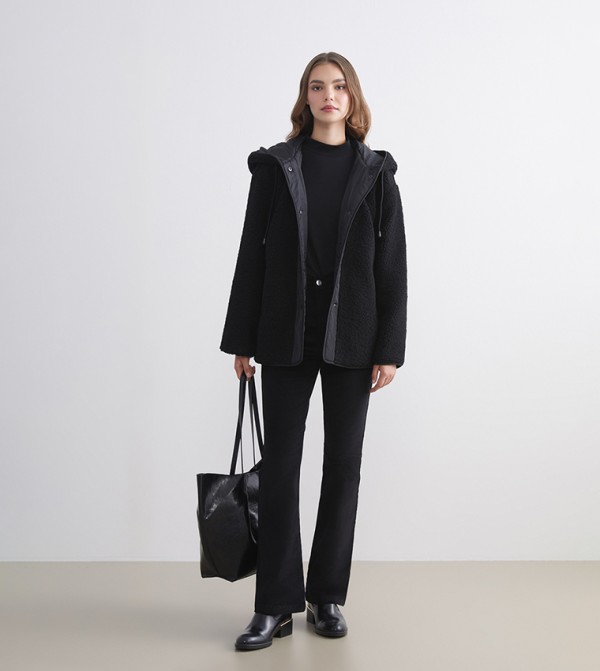 اٍل سي واي كيكي جاكيتات ومعاطف - أسود معاطف