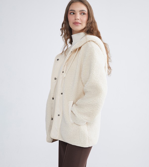 LC Waikiki LC Waikiki - Off White Casual Jackets