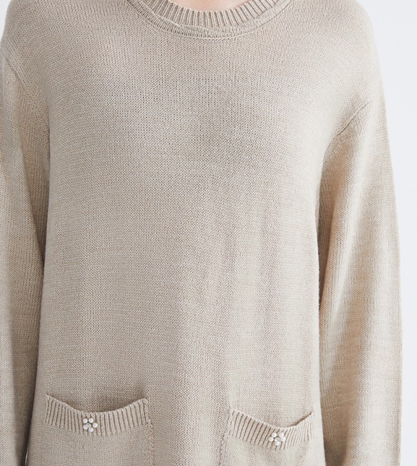 LC Waikiki LC Waikiki - Beige Midi Dresses