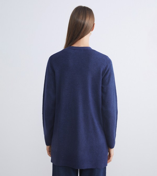 اٍل سي واي كيكي  سترات و كارديغانات - كحلي كارديغانات