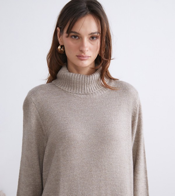 LC Waikiki LC Waikiki - Beige Midi Dresses