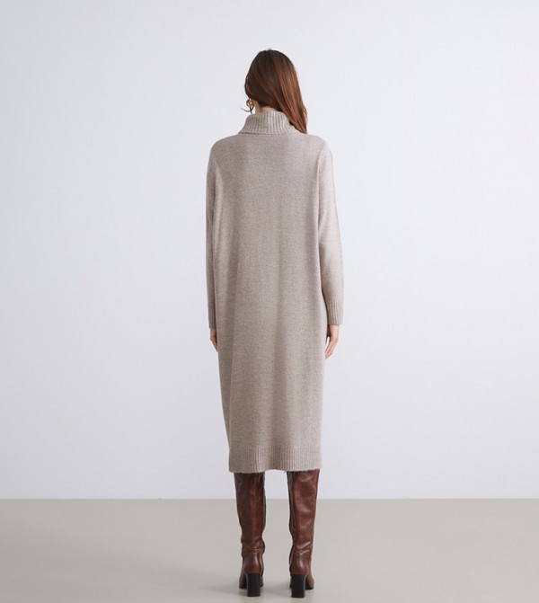 LC Waikiki LC Waikiki - Beige Midi Dresses