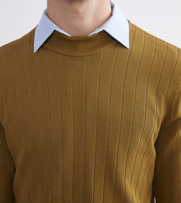 LC Waikiki  Clothing - Brown Turtle neck Sweaters