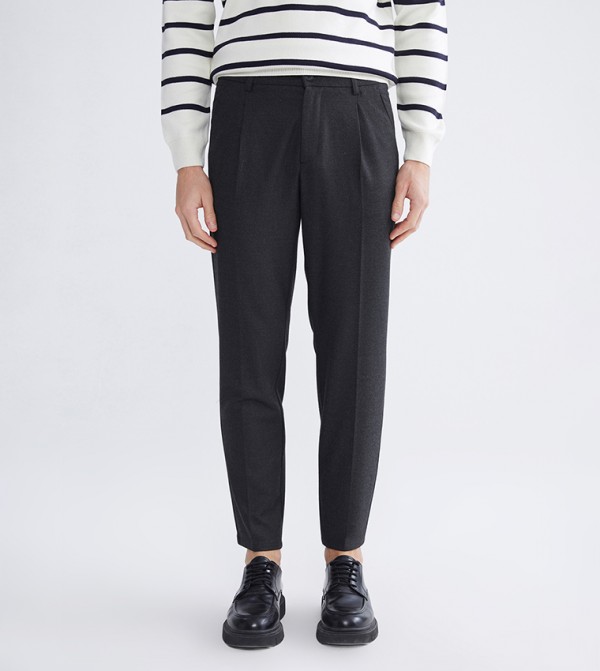 LC Waikiki Pants & Chinos - Charcoal Casual Pants